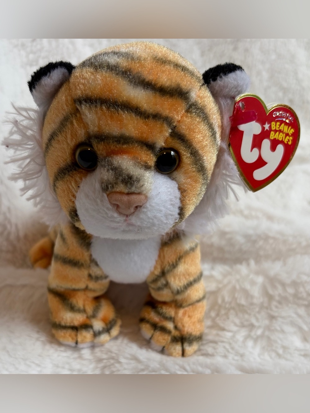 Ty Beanie Babies Tiggs the Tiger Beanie Plush 2007 Retired New